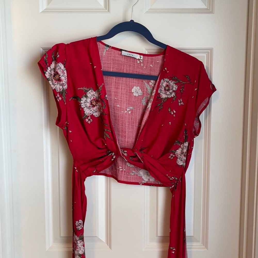 Beautiful summer wrap top